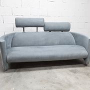 Negresco Sofa Design Bernard Massot for Neology France Moiré Velvet
