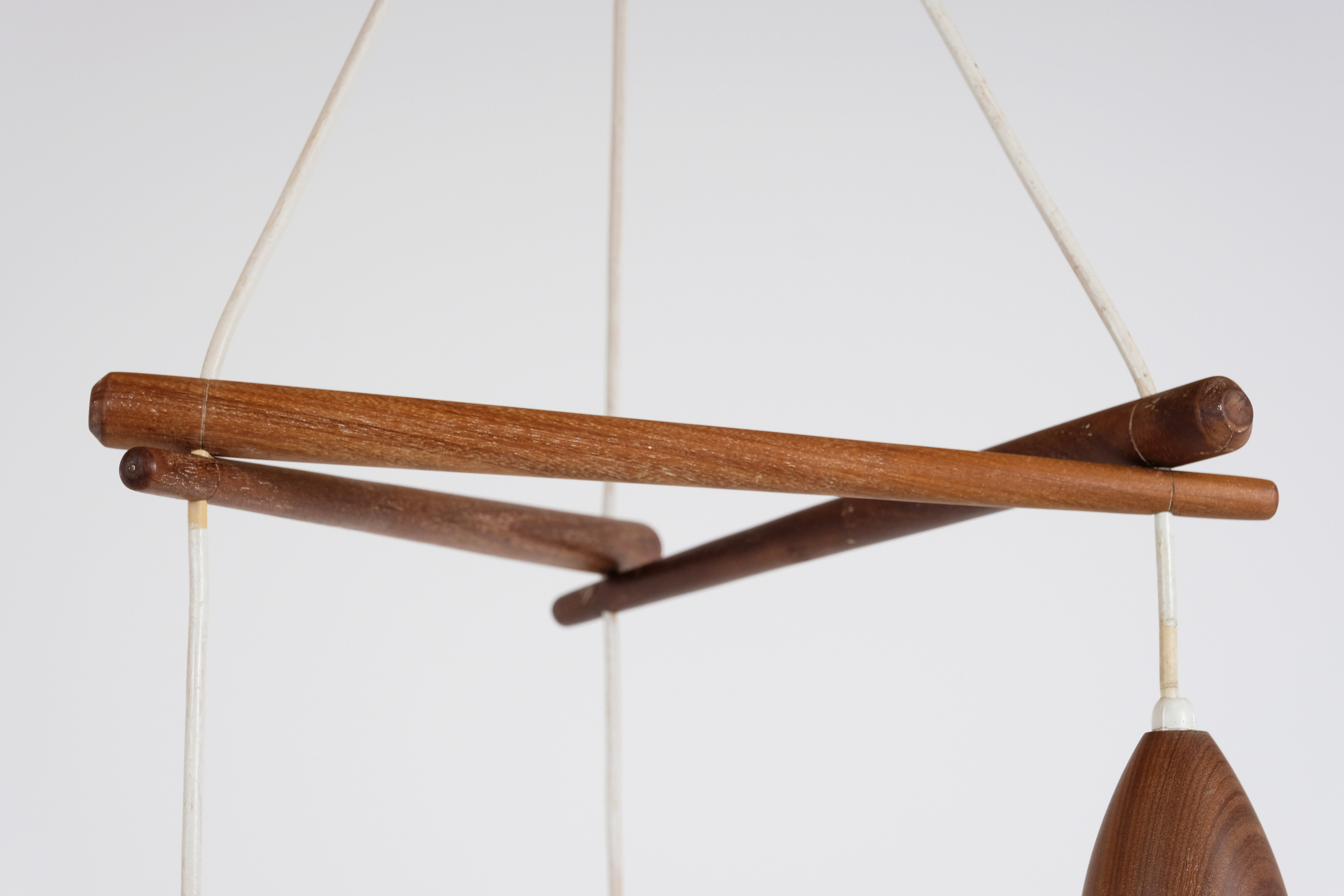 Scandinavian teak suspension 1960's