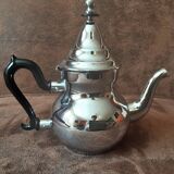 Vintage stainless steel teapot