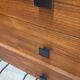 Large vintage sideboard from the 60s/70s – 3 drawers – modernist design