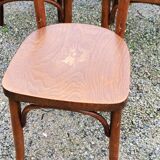 Set of 12 old Thonet bistro chairs