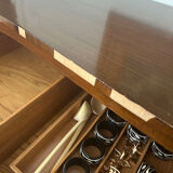 Vintage wooden commode in Louis XV style – Albano Company (New York)