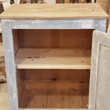 Blue-grey patinated sideboard / jam cupboard