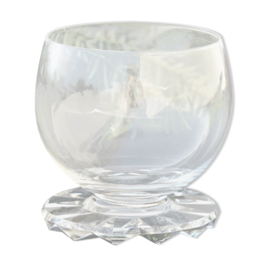 verre à eau en cristal