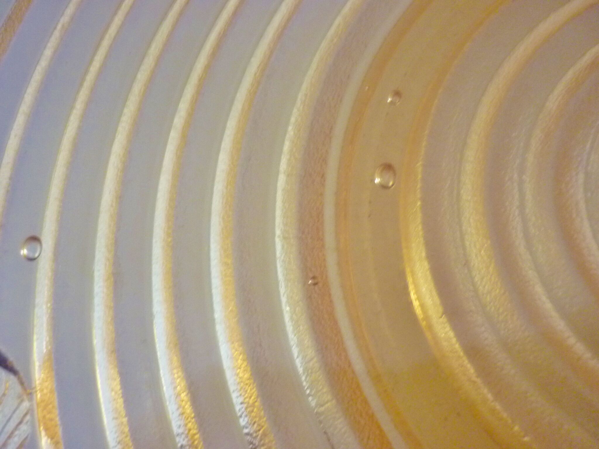 Cup, art deco centerpiece, 1930, pressed glass, molded, signed A.Miguel, albatross