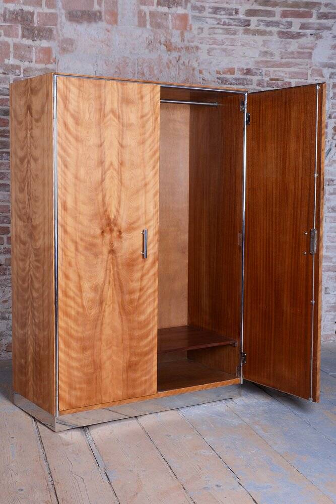 Bauhaus Wardrobe by H.J. Hagemann for Mücke Melder, 1930s