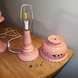 Pair of ceramic lamps
