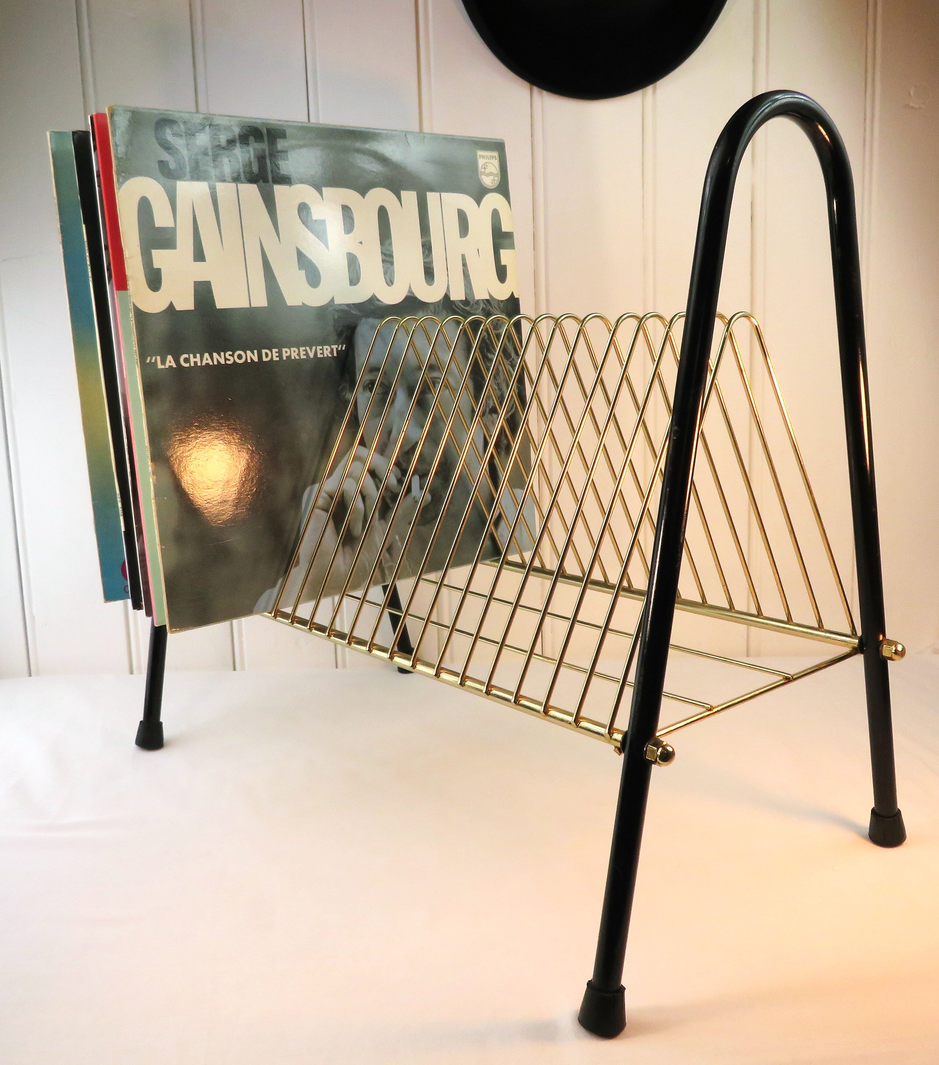 33 rpm vinyl record holder from the 1960s / 1970s