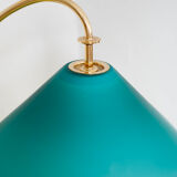 Desk lamp XXL Opaline Turquoise Italy 70