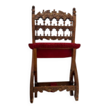 Folding church chair