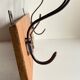 Vintage School Coat Rack in Wood and Steel