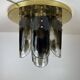 Murano & Brass Ceiling Lamp by J.T. Kalmar, Austria, 1960s