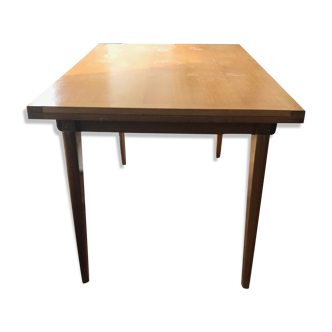 Table en bois extensible