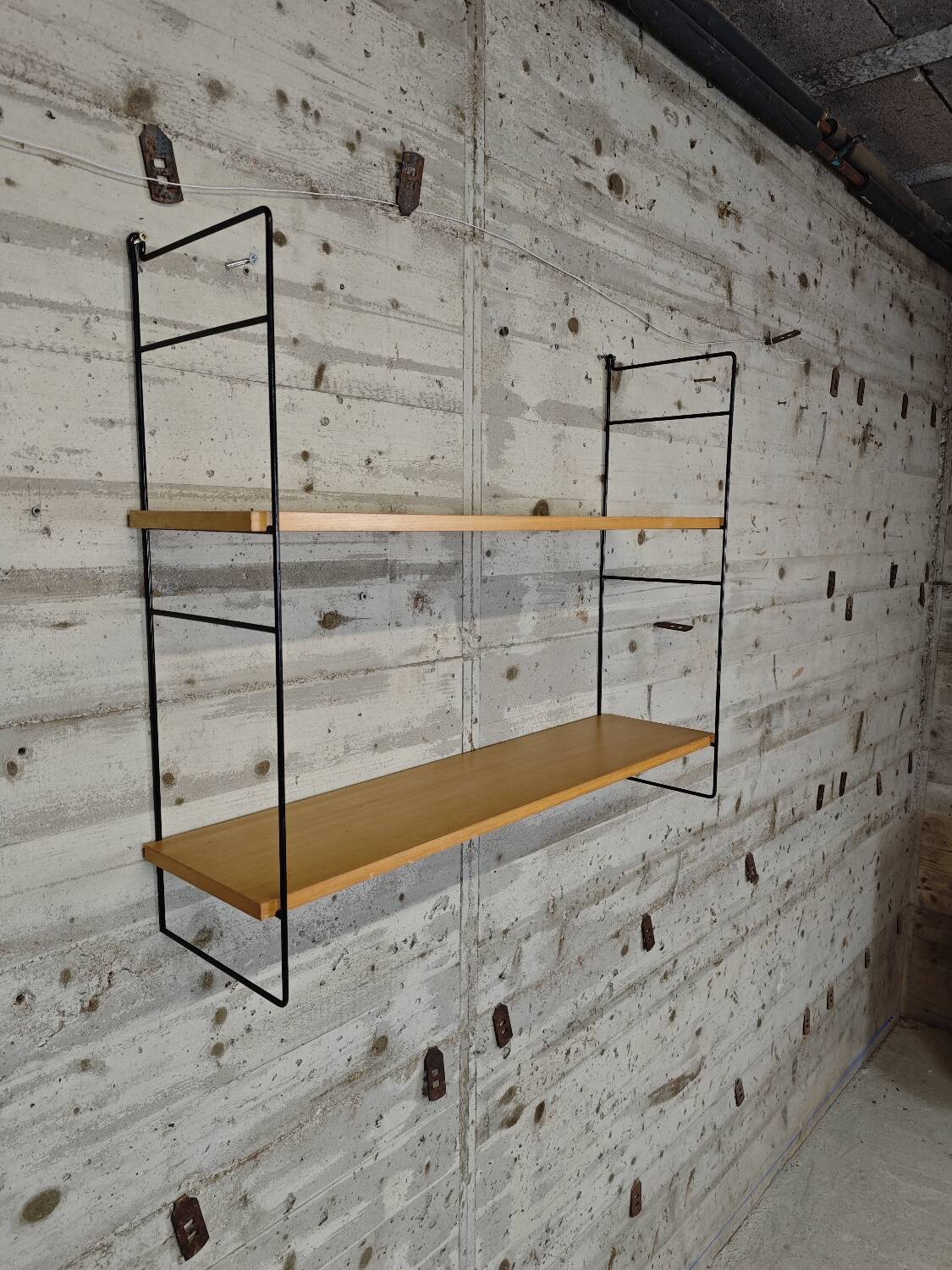 Vintage wall shelf
