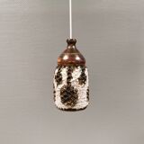 Danish ceramic hanging lamp from Kingo ceramics estimated 1980s.