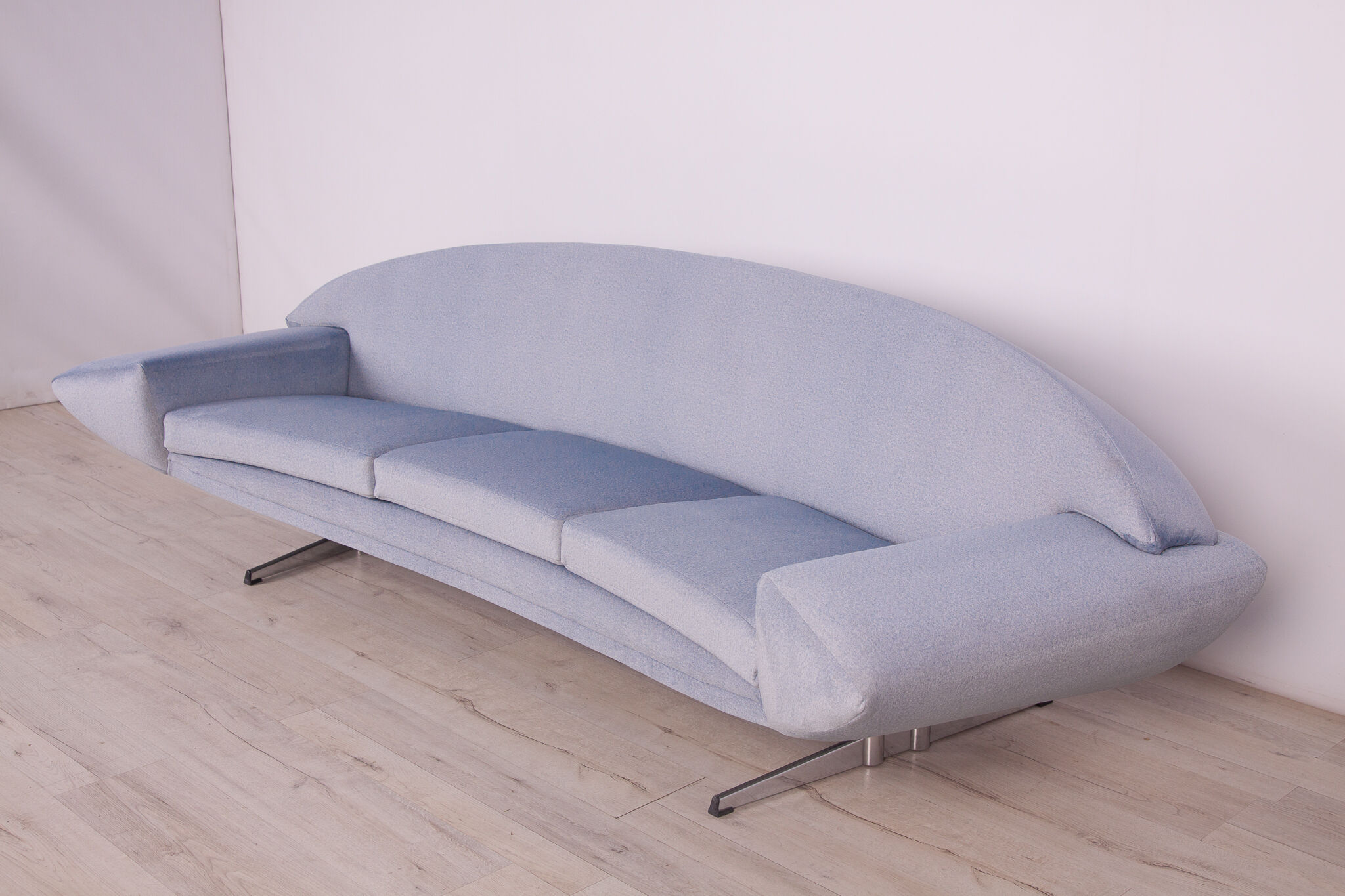 Swedish sofa and Two Armchairs Capri by Johannes Andersen for Trensum, 1960s