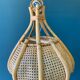 Suspension en cannage vintage