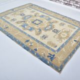 Oversized Oushak rug sku 3518