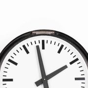 18" Illuminated Gents of Leicester Station Clock