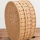 Vintage woven rattan box, case