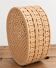 Vintage woven rattan box, case
