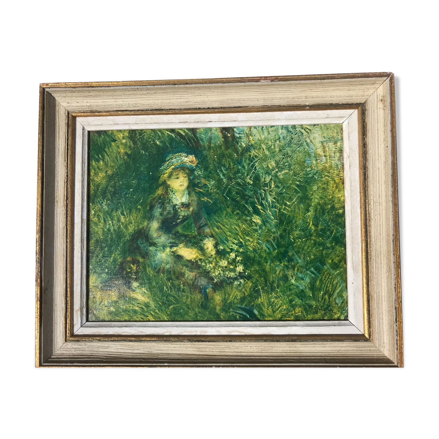 Reproduction of A.Renoir "Jeune fille"