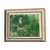 Reproduction of A.Renoir "Jeune fille"