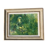 Reproduction of A.Renoir "Jeune fille"