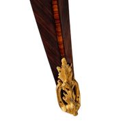 Marquetry and gilded bronze desk signed rinck in paris