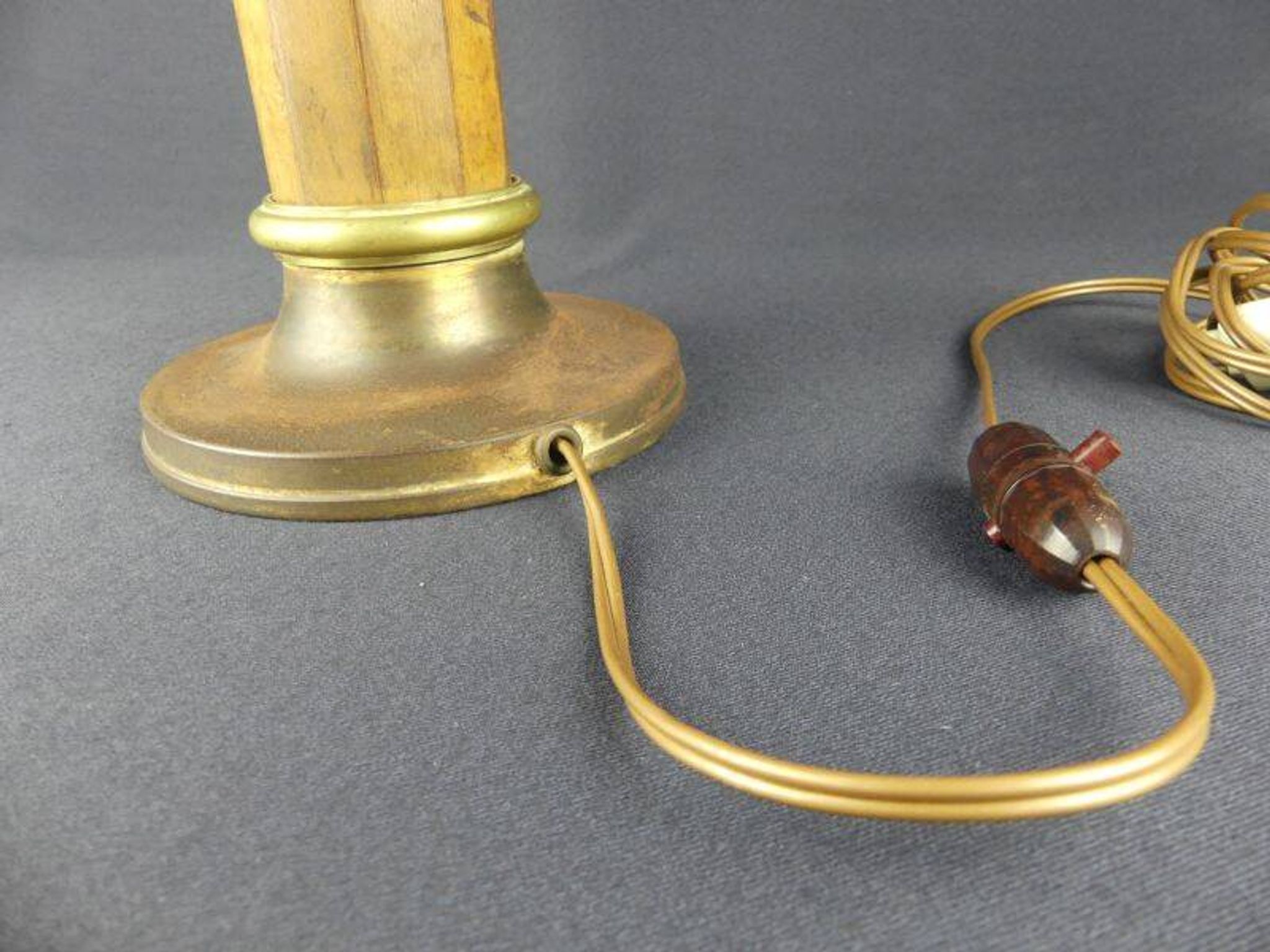 Old Art Deco ship-style lamp