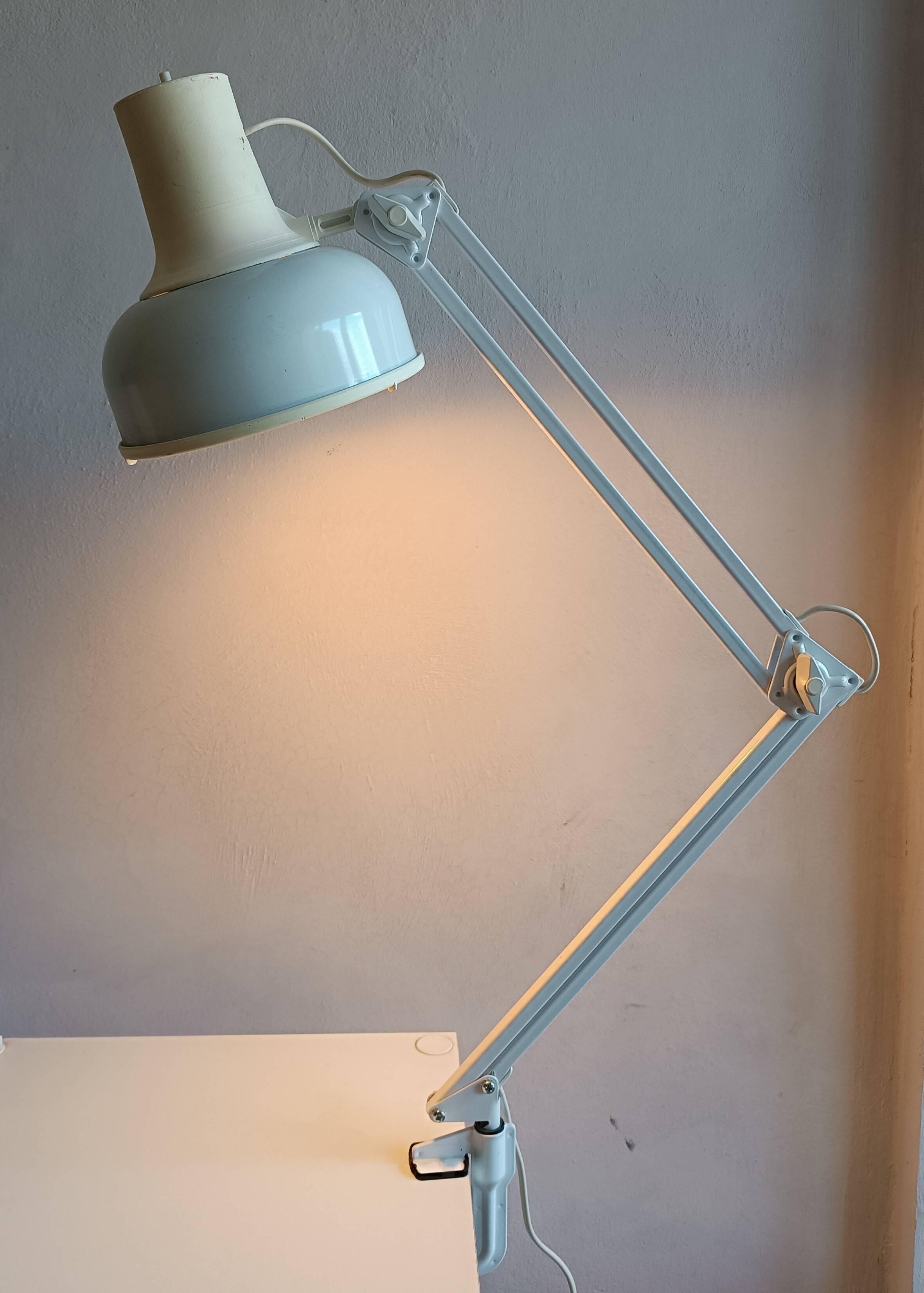 LIVAL P12 architect's lamp Finland 1980