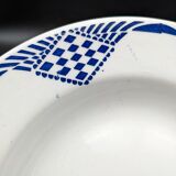 Set of 4 hollow plates Moulin des loups Orchies Hamage model Pantin vintage
