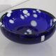 Scandinavian glass catchall from Bergdala glasbruk