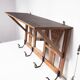 Antique French coat rack with mirror in art deco style circa 1930