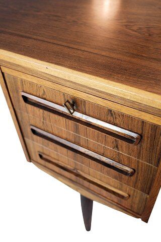Bureau en palissandre années 1960