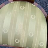 6 chaises gondole en acajou