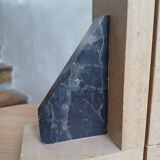 2 Stone Bookends – Art Deco Minimalist Design, France, c. 1930s–1950s