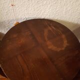 1950s Art Deco pedestal table in oak