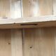 Antique patinated two-door cabinet