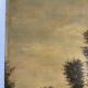 Landscape at the pond, oil on canvas signed André Ricq.