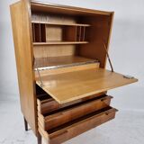 Sekretary in Walnut by Francisek Mezulanik for UP Zavody, 1960