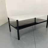 Mid Century Modernist Black and White coffee table by Wim Rietveld, 1960s