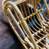 Rocking-chair en rotin enfant