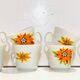 Teapot set & 8 cups 70s winterling schwarzenback bavaria germany-retro-kitchen -vintage