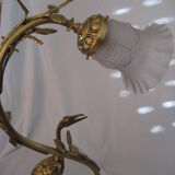 Bronze lamp art nouveau