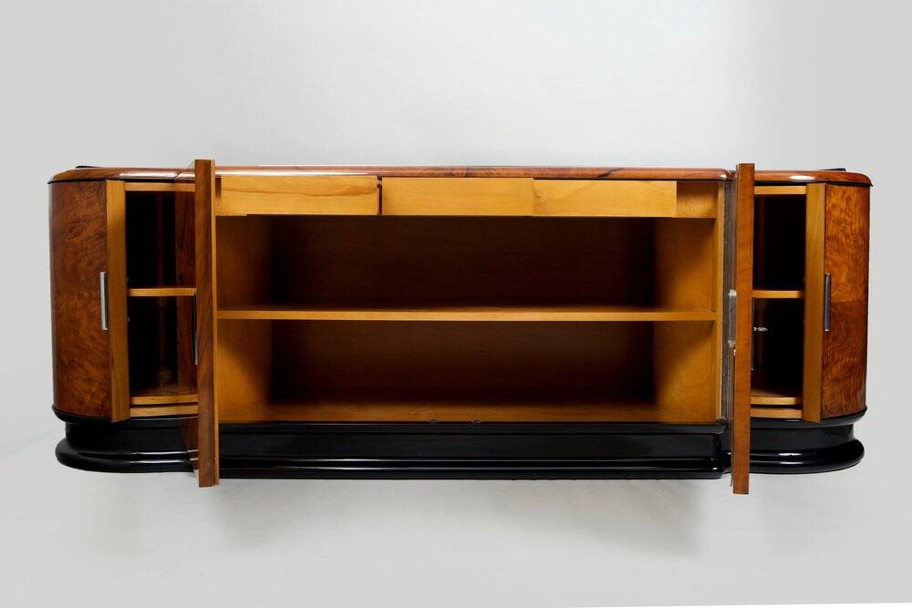 Walnut Sideboard by Jindrich Halabala for Up Zavody, 1920s