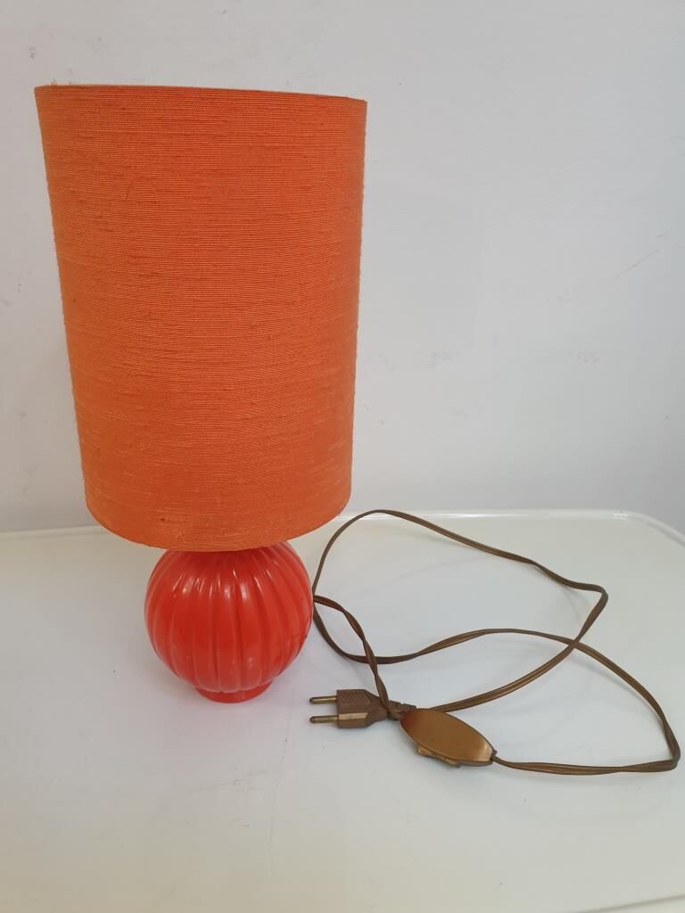 Vintage lamp orange 70's
