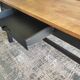 Industrial dining table (mango wood) for 6 people