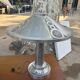 Monumental Art Deco table lamp in relief, France, circa 1920.