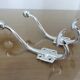 Pair of chrome metal pads 70s